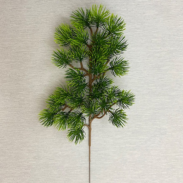 Plast Konstgjord Pine Cypress Bonsai Desktop Trädgård Plast I
