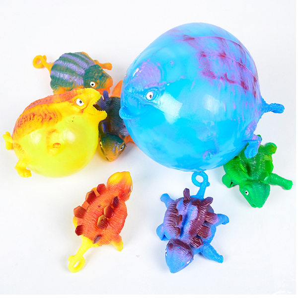 Creative Strange Toy Uppblåsbar Animal Vent Toy Uppblåsbar Dino