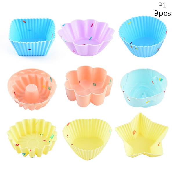 5/9st Form Multi-form Muffin Cupcake Bakning Mol 1
