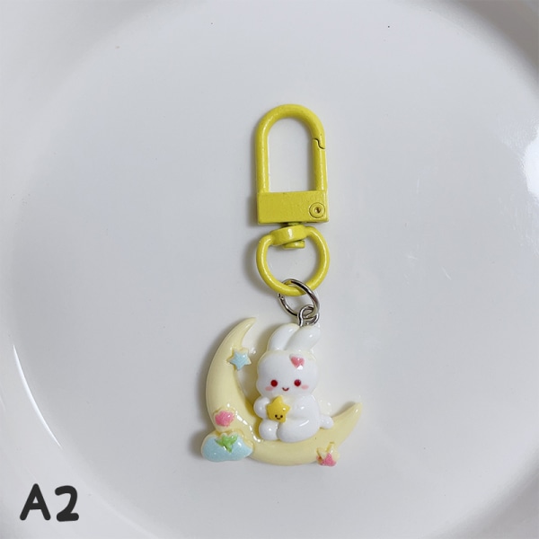 e Animal Mini Keychain Lovely Pig Cat Keyring Case De A1