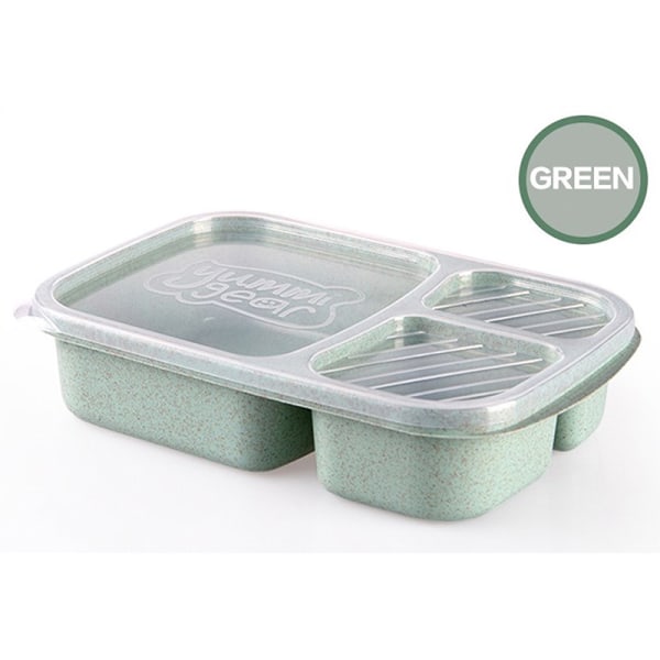 Bento Box Grade Wheat Straw Storage Case Portable Storage Con A3