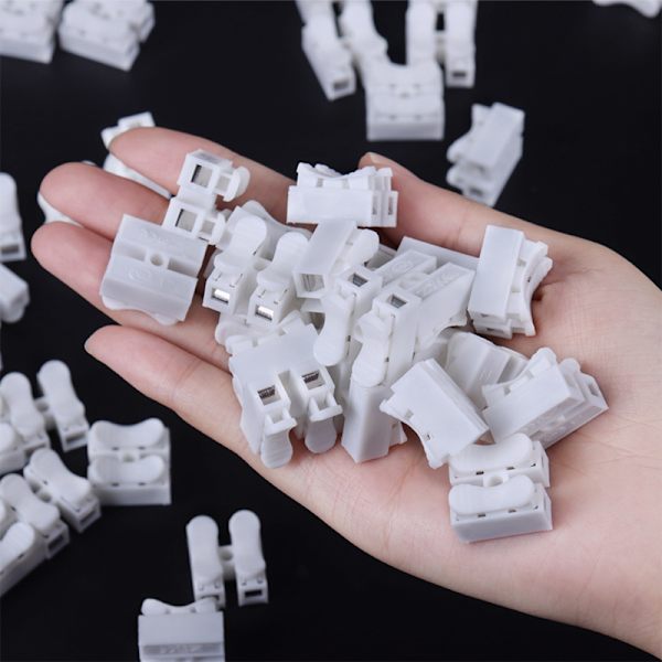 10PCS Snabbanslutningsterminal Tryck Typ Connector Connector A2