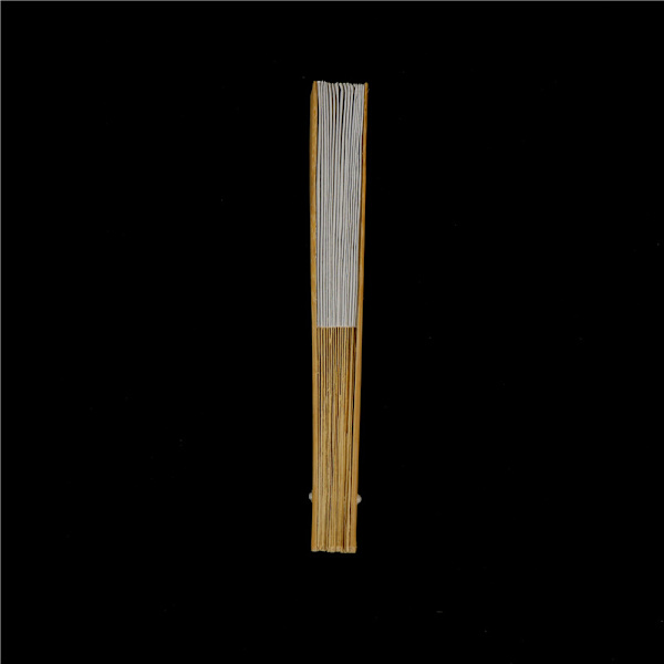 1 st Vit Vit Elegant Papper Hand Fan Bröllopsfest Favors C