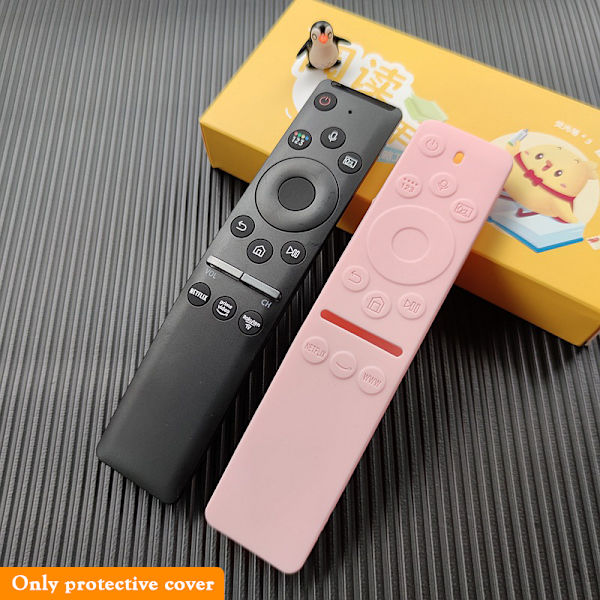 -TV-fjärrkontroll Skyddsfodral för BN59-01 Anti-Drop Sili Pink