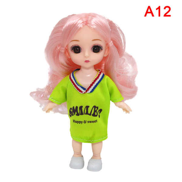 BJD CASUAL Docka Fritidsmode Prinsessan Kläder Kostym Accessoarer A12