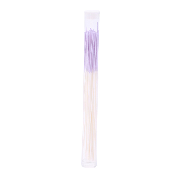 70 st Set Gräspapper Floss Öronhål A Purple