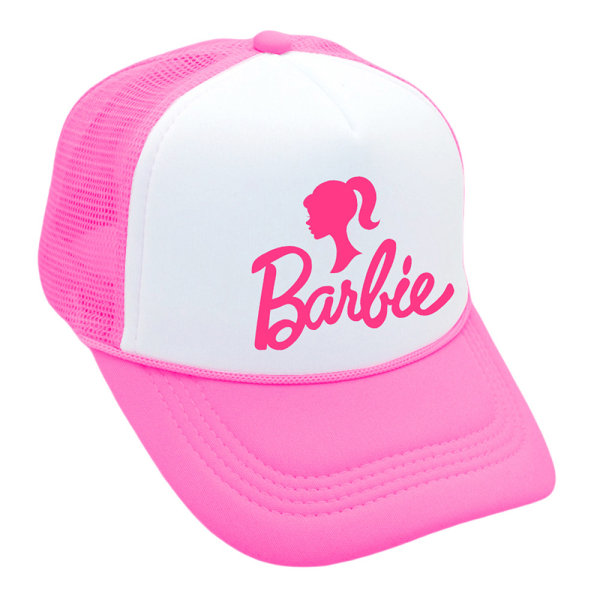 Barbie Letters Broderade Baseball Cap Anime Cartoon Fashion S 03