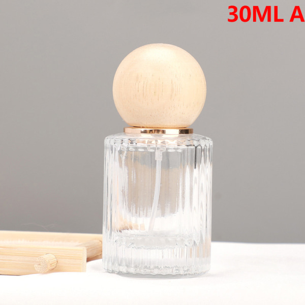 30ml 50ml Clear Glass Mist Sprayflaska Parfymflaskor Vätska 50ML B