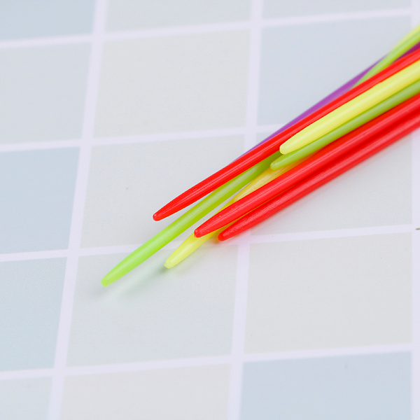 10st Flerfärgad plastsömnad s DIY-pysseltillbehör stickad se A