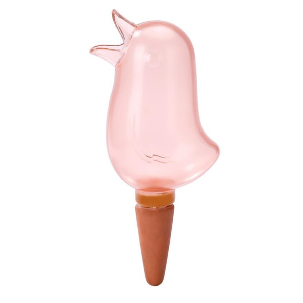 Fågel Automatisk Självbevattning Växter Watering Globe Pink