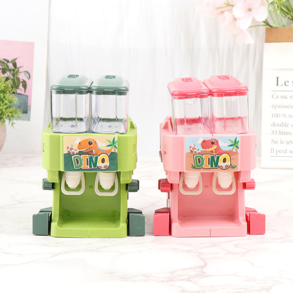 Tecknad vattendispenser leksak e vatten juice dricka fontän till Pink