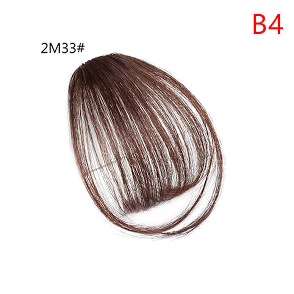 Invisible Synthetic Bangs Front Clip In Hair Bits Air Bangs B4