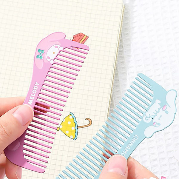 Fashion Comb Kawaii Creativity Student e Portable Smooth Metal A5