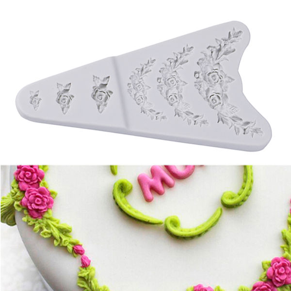 Sugarcraft Flower form fondantform form dekorera till