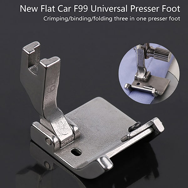 1st F99 Universal justerbar pressarfot för platt sömnad hine