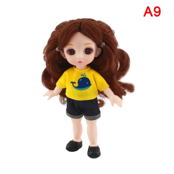 BJD CASUAL Docka Fritidsmode Prinsessan Kläder Kostym Accessoarer A9