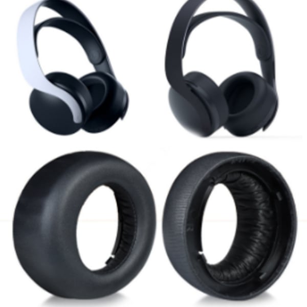 1 par Öronkuddar För PS5 PULSE 3D Headset Ersättningshörlurar Ea A1