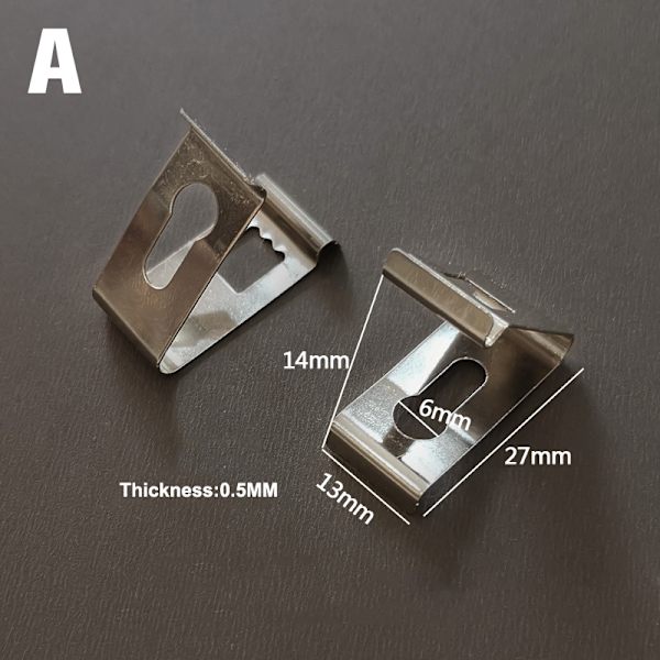 20st Fotoram Clips Fästelement Krokar Turn Clip Hanger Painti A