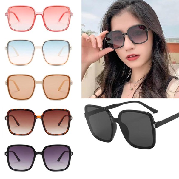 New Fashion Square Shades Solglasögon Anti Ultraviolet Solglasögon A5