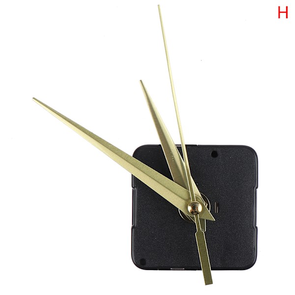 Klassisk Silent Cross Stitch Quartz Clock Movement Mechanism DIY H