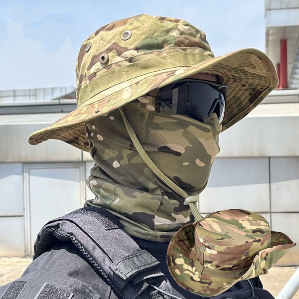 Taktisk Kamouflage Cap Militär Hatt Armé Kepsar Män Kvinnor Outdoo E
