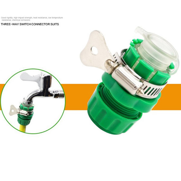 Universal kranadapter Snabbkopplingskoppling för 15-21MM vatten F