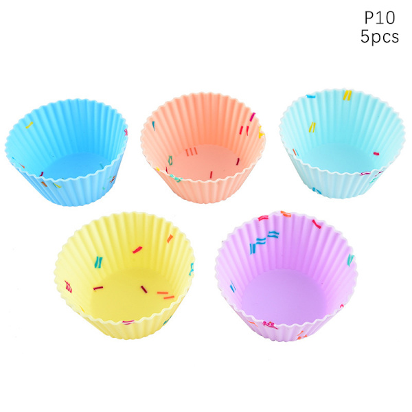 5/9st Form Multi-form Muffin Cupcake Bakning Mol 10