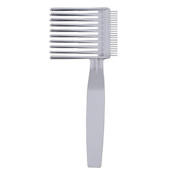 Clipper Barber Fade Combs Ergonomiska män Styling Tool Hår ting Gray