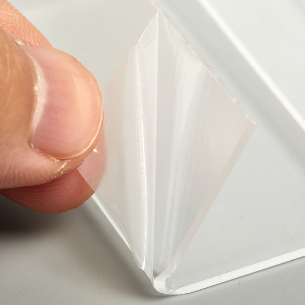 10 st Akryl Transparent Display Stand Skrivbordsskylt Etikettram P 4*6CM