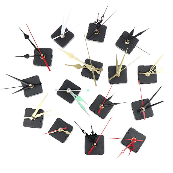 Klassisk Silent Cross Stitch Quartz Clock Movement Mechanism DIY A