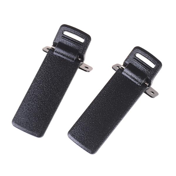 2st Walkie Talkie reservdel Bakre bältesklämma för Baofeng UV-5R