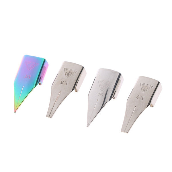 3st 757# Reservoarpenna Nib Tillbehör Bländande F/EF/M Art Nib C