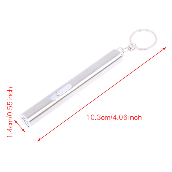 3-i-1 Pet Pointer Cat Toy Red Dot Hunting Lazer fackla UV-penna
