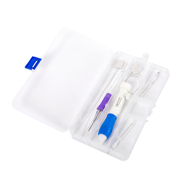Broderi Mattstickat Punch Kit arbete Sömnad Set Sömnad också
