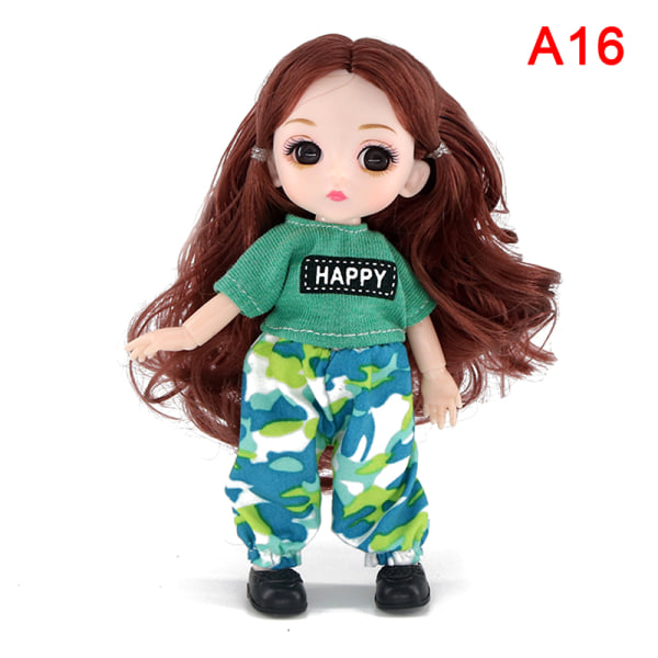 BJD CASUAL Docka Fritidsmode Prinsessan Kläder Kostym Accessoarer A16