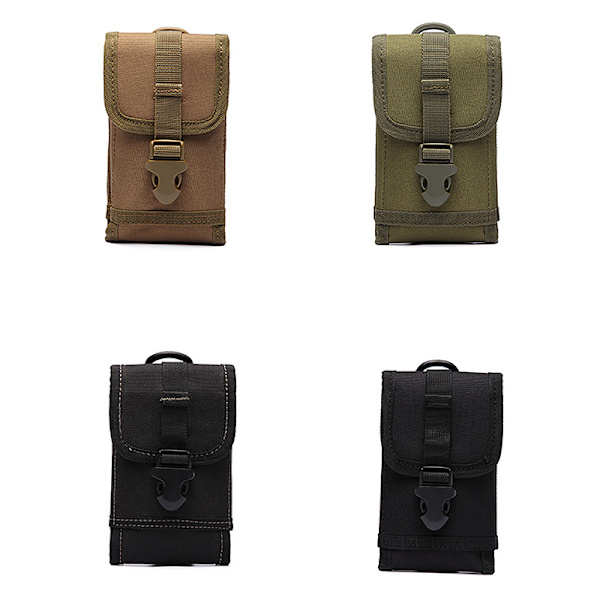 Utomhusjakt Military Tactical Molle Utility Bag Midjeväska B army green