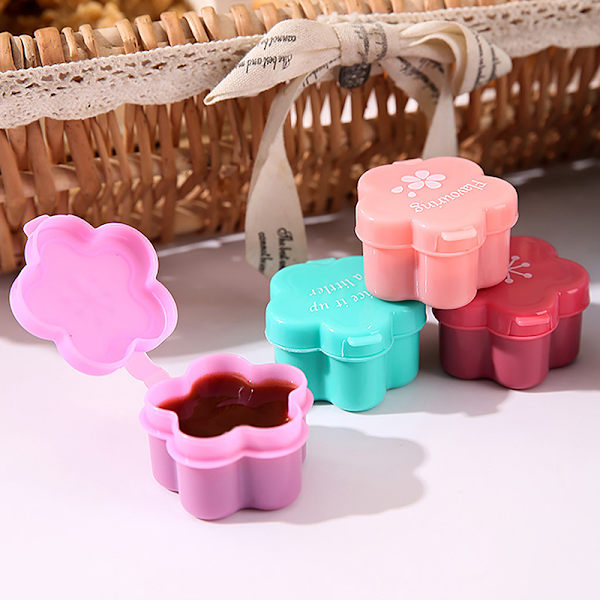 1st Minisåsflaska Ketchup Senapsbehållare Läcksäker Disp Rose red