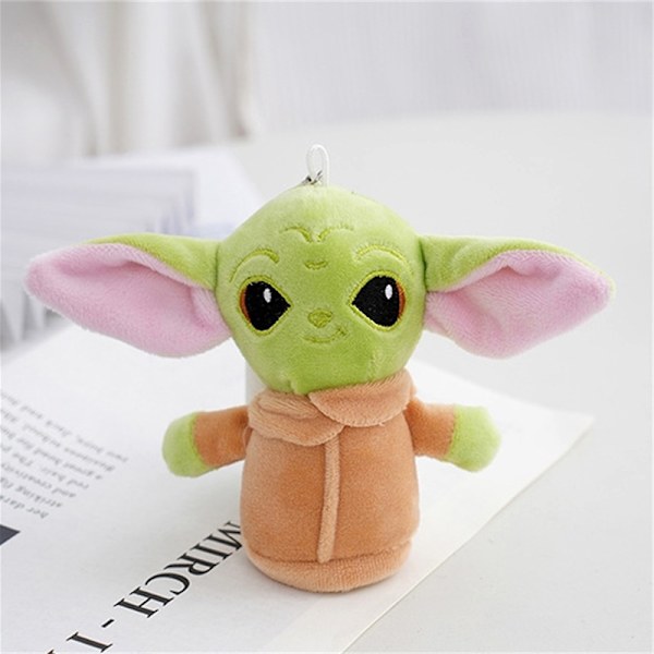 Star Wars Baby Yoda Plysch Doll Toys Pendel Nyckelring Master Ali
