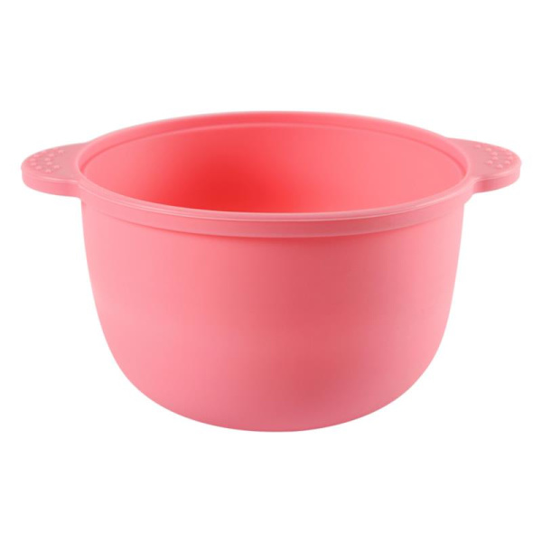 400ml Wax Warmer Värmebeständig silikonskålar Hårborttagningsvax Pink