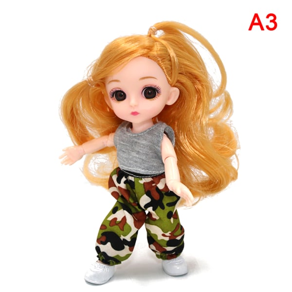 BJD CASUAL Docka Fritidsmode Prinsessan Kläder Kostym Accessoarer A3