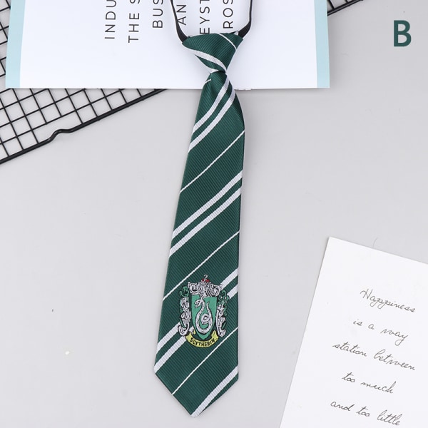 Trollkarl Boy Tie Academy Badge Slips Gryffindor Potter Raven Klau B