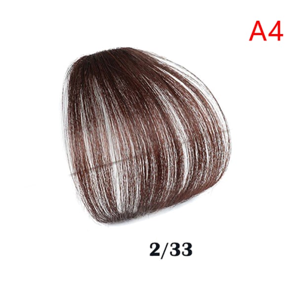 Invisible Synthetic Bangs Front Clip In Hair Bits Air Bangs A4