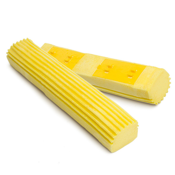 Rengöring PVA Svamp Gummi Mopp Head Replacement Home Floor Clea Yellow