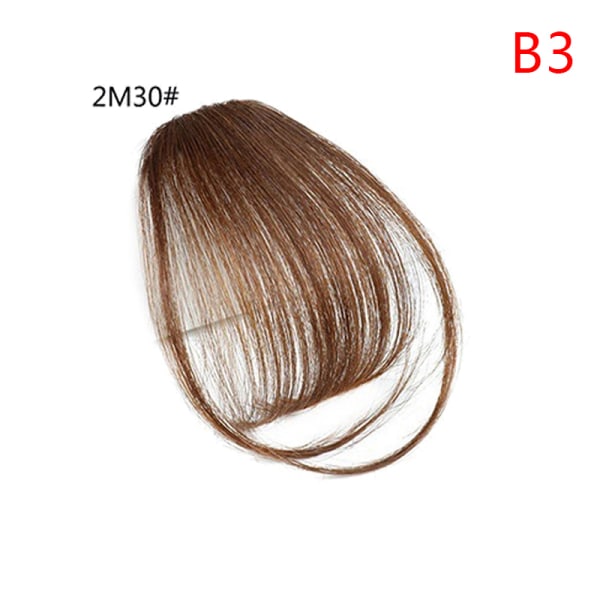 Invisible Synthetic Bangs Front Clip In Hair Bits Air Bangs B3