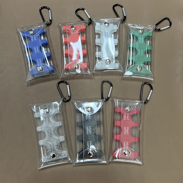 Mini Coin Collection Handväska Plånbok Organizer Hållare För Bil Mynt Transparent