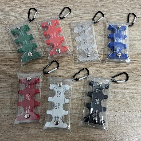 Mini Coin Collection Handväska Plånbok Organizer Hållare För Bil Mynt Transparent