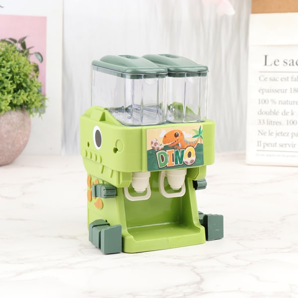 Tecknad vattendispenser leksak e vatten juice dricka fontän till Green