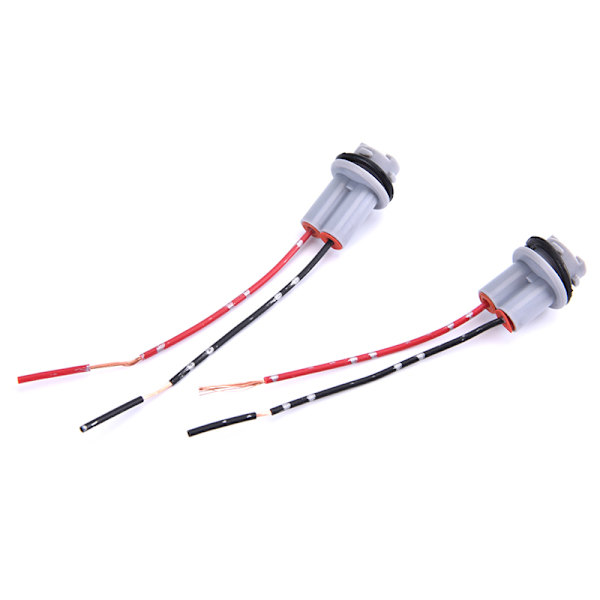 T10-T13 Billampshållare Led lampbasadapter Blinkersljus Gray