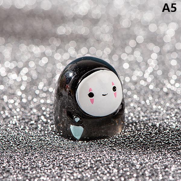 Halloween Garden Miniature Ghost Micro Figurine Dekor för Micro A5