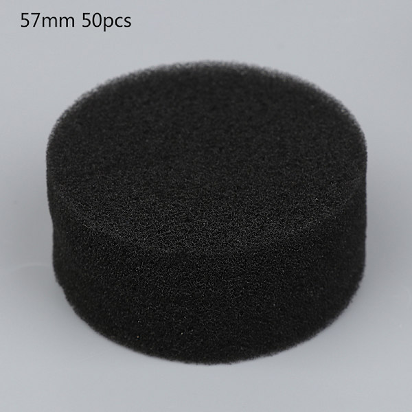 50 st Miljövänliga svampkuber Hydroponiska odlingsmedia Soilless Black 57mm